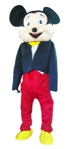 Mascot in Soft Toy Fur
